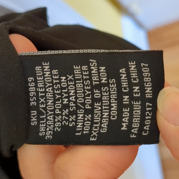 *3/$25 Le Chateau 3/4 sleeve plaid dress - Picture 4 of 7